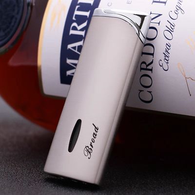 Premium Slim Metal Body Lighter-Silver