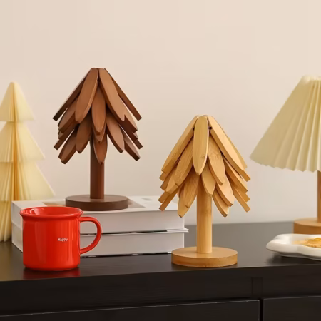 Foldable Bamboo Wooden Table Mat