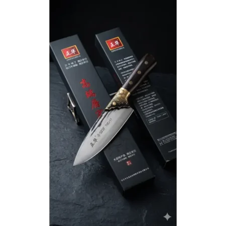 Spring Steel Chef Knife – Razor Sharp Premium Kitchen Cutting Tool
